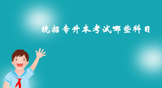 統(tǒng)招專升本考試哪些科目？