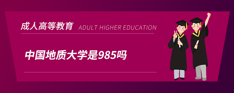中國地質大學是985嗎