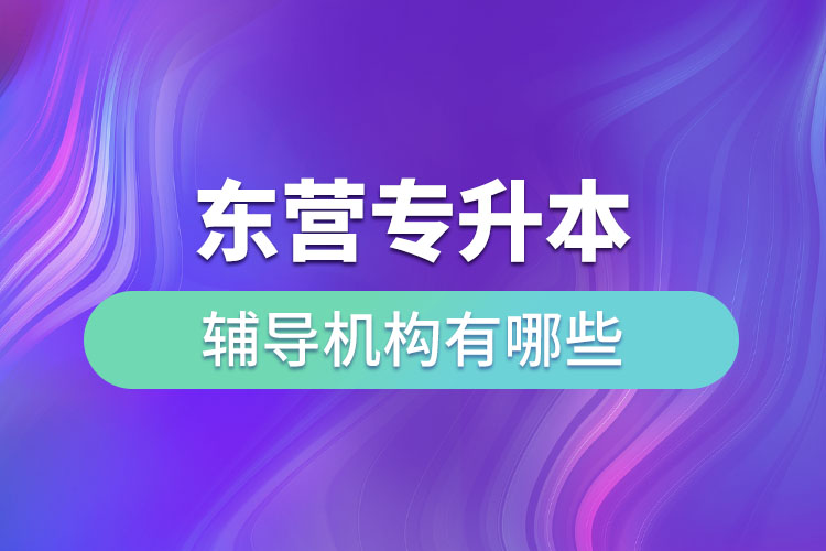 東營(yíng)專升本輔導(dǎo)機(jī)構(gòu)有哪些？