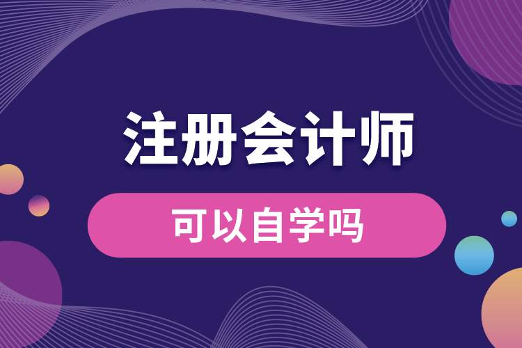 注冊會計(jì)師可以自學(xué)嗎.jpg